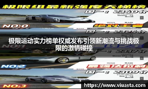 极限运动实力榜单权威发布引领新潮流与挑战极限的激情碰撞