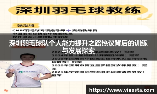 深圳羽毛球队个人能力提升之路热议背后的训练与发展探索