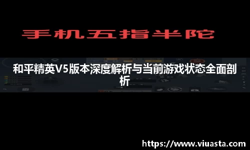 和平精英V5版本深度解析与当前游戏状态全面剖析